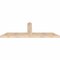 Ekena Millwork Portland Smooth Timber Gable Bracket, Douglas Fir, 72"W x 24"H x 3 1/2"D x 5 1/2"F, 8/12 Pitch GBW072X24X0406POR00SDF - alternate 3